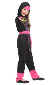 <span class=keywords><strong>Disfraz</strong></span> de Dragón <span class=keywords><strong>Ninja</strong></span> para Niños y Niñas, Camisa de Manga Larga y Pantalones, Traje de Guerrero Samurai, <span class=keywords><strong>Disfraz</strong></span> de Halloween - Product Image 5