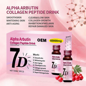 Bebida de Colágeno con Péptidos de Colágeno, Alfa Arbutina 7D, L-Glutatión, Ácido Hialurónico y Nido de Pájaro para Adultos, OEM - Product Image 3