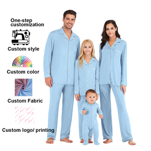<span class=keywords><strong>Pigiama</strong></span> Estivo Personalizzato in <span class=keywords><strong>Viscosa</strong></span> per <span class=keywords><strong>Donna</strong></span>, Maniche Corte e Pantaloncini, Morbido Abbigliamento da Notte in Poliestere, 2 Pezzi con Bottoni - Product Image 3
