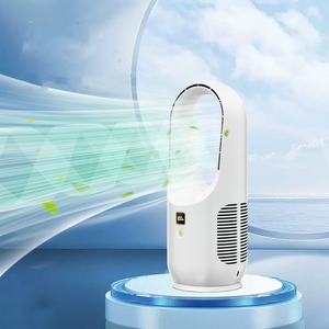 Xách tay không Cánh quạt thiết kế hiện đại cảm ứng điều khiển từ xa ba mức tốc độ gió xe ngoài trời - Product Image 3