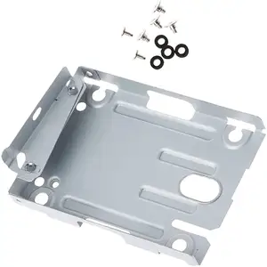 Nslikey suporte caddy para disco rígido super fino, suporte para montagem de ps3 4000 hdd