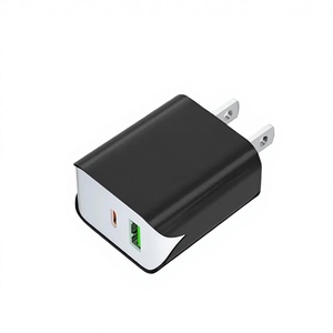 Chargeur mural <span class=keywords><strong>USB</strong></span> double port TKT TC178A 20W PD QC4.0/QC3.0 Type A+<span class=keywords><strong>C</strong></span>, charge rapide pour téléphone, ordinateur portable et appareil photo, <span class=keywords><strong>prise</strong></span> UK - Product Image 1