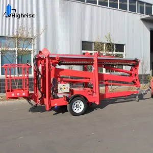 8~20m Mobile Boom Lift/Towable Articulating Boom Lift /boom Lift Truck Mounted