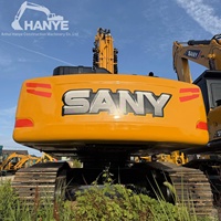 Vente en gros : Excavatrice sur chenilles SANY215 d'occasion, faible nombre d'heures de fonctionnement, haute qualité, robuste pour la démolition, performance stable pour l'exploitation minière