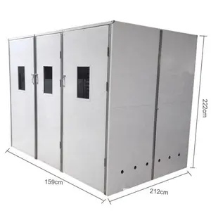 Beyou máquina multi-funcional digital 20000 ovos, máquina automática de incubadora com ovos