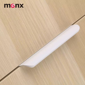 Minimalist Aluminum Alloy Drawer Finger Edge Mount Pull Hidden Wardrobe <strong>Door</strong> Handle Long Invisible Cabinet Handle - Product Image 5