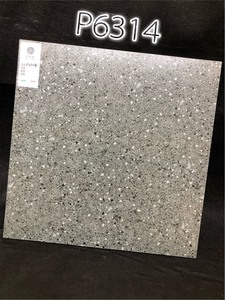 Nuova tendenza superficie terrazzo porcelanato piastrelle in ceramica 60x60 piastrelle rustiche grigie in porcellana opaca