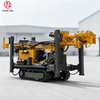 Foreuse rotative puissante JHR-300 sur chenilles à circulation inversée, 300 m, pour carottage de roche, échantillonnage de minerai et forage de formations dures