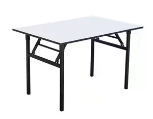 Modern Design Rectangle Folding Table for Banquet and Dining in Hotels and Restaurants Hall Use Hotel Furniture