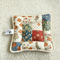 Sous-verre matelassé patchwork fait main, dessous de tasse absorbant en tissu, sous-verre carré réutilisable pour cadeaux de mariage, vente en gros personnalisée