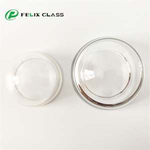 FELIX K9 Lentille en silice fondue saphir de 2, 3, 4, 7 pouces, dôme semi-sphérique, couvercle de protection pour caméra sous-marine, caméra CCTV - Product Image 1