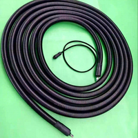 1/2 pouce 60-250 ℃   Tuyau chauffé électriquement 20Mpa pour machines à serviettes hygiéniques, machine à fabriquer des serviettes hygiéniques, tuyau adhésif thermofusible