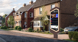 Ngoài trời không thấm nước LCD freestanding trạm xe buýt quảng cáo biển quảng cáo màn hình phong cách trạm xe buýt kỹ thuật số biển - Product Image 6