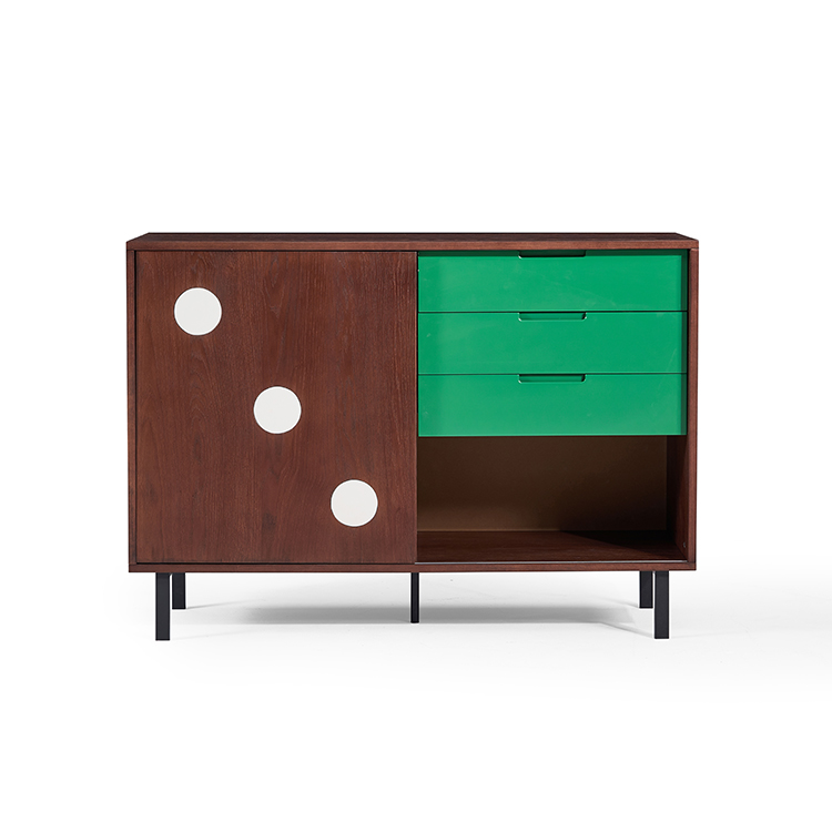 Wood color + retro green