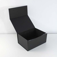 Boîtes cadeaux magnétiques en carton rigide de luxe sur mesure avec gaufrage, estampage à chaud, finition dorée, style dossier, couleur personnalisée