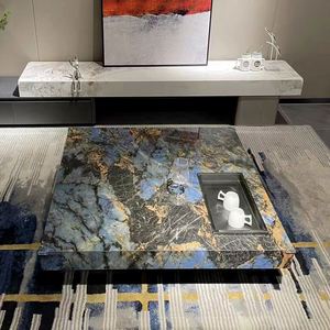GEDO italiano Rock placa mesa <span class=keywords><strong>de</strong></span> <span class=keywords><strong>centro</strong></span> Simple cuadrado suspendido Mesa <span class=keywords><strong>sala</strong></span> <span class=keywords><strong>de</strong></span> estar mesa <span class=keywords><strong>de</strong></span> té fábrica al por mayor - Product Image 4
