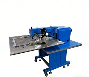 Nouvelle machine à coudre industrielle robuste à double aiguille et point de verrouillage pour sacs en cuir, semelles de chaussures et matériaux épais - Product Image 1