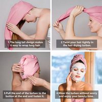 Serviette de bain personnalisable pour douche et séchage des cheveux, confortable pour les voyages, séchage rapide, couleur unie, motif personnalisable, durable
