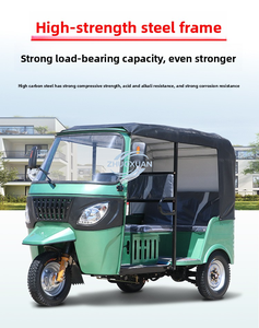 Tuk-tuk Eléctrico Multisitio para Desplazamientos Urbanos, Diseño Moderno, Estable, Seguro y Cómodo, Vehículo Familiar - Product Image 4