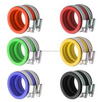 (En Stock) Adaptateur en Caoutchouc de Carburateur 35mm 40mm 42mm 45mm, Collecteur d'Admission pour Mikuni Keihin Oko Koso Pwk Pe Pwm Nsr