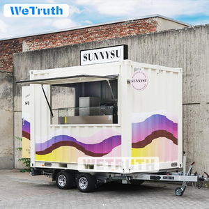 Wetruth <span class=keywords><strong>Prix</strong></span> de gros Camion de restauration rapide, Conteneur de cuisine mobile extérieur commercial, <span class=keywords><strong>Kiosque</strong></span> pour hôtels, Remorque alimentaire en promotion - Product Image 3