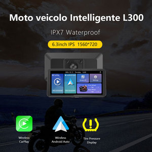 Pantalla de navegación para motocicleta CarPlay Android Auto 6,3 "Pantalla HD actualización OTA brillante IPS TPMS compatible con cualquier <span class=keywords><strong>Moto</strong></span> - Product Image 5