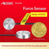 Ouluda AT8103 Modul Sensor Gaya Kompresi Ultra-tipis untuk Sensor Ketegangan/Tekanan Lengan Robot 50~1000N Akurasi 0,5%