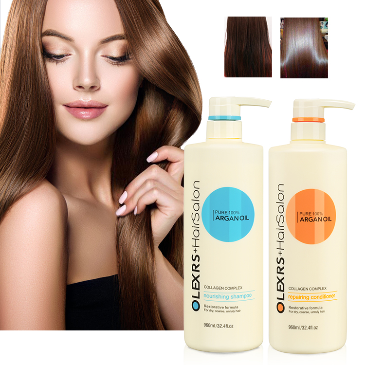 Новейший Восстанавливающий увлажняющий Восстанавливающий органический шампунь с марокканским аргановым маслом для восстановления поврежденных волос