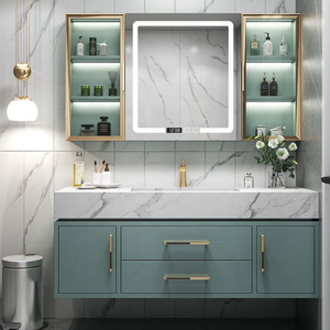 <span class=keywords><strong>Mobile</strong></span> <span class=keywords><strong>Bagno</strong></span> Moderno Rosa per Hotel <span class=keywords><strong>con</strong></span> Lavabo in Ceramica Integrato, Design Facile <span class=keywords><strong>da</strong></span> Pulire - Product Image 3