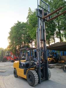 Aplicable a la Carretilla Elevadora Diésel FD70 de 5 Toneladas con Elevación Hidráulica para Almacén en Shanghái - 6 Meses de Garantía - Product Image 4