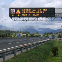 Para VMS P31.25 Exterior Impermeable Mensaje variable Tráfico Pantalla LED Carretera Señalización digital y señal para mensajes variables