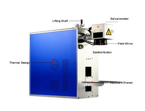 Portable 10W/20W/30W/50W Table de travail d'ordinateur industriel nouvelle Machine de marquage Laser à Fiber système de contrôle PC DXF PLT BMP AI - Product Image 2