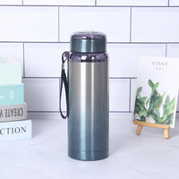 Meilleure vente en gros bouteille sous vide gobelets en vrac flacon thermos tasse à eau à double paroi en acier inoxydable bohème 100 pièces