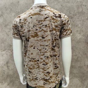 T-shirt tactique camouflage coupe classique respirant résistant à la décoloration <span class=keywords><strong>haut</strong></span> décontracté pour les amateurs de plein air - Product Image 3