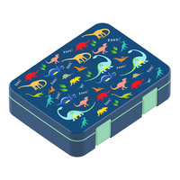 Nouvelle Arrivée Logo Personnalisé Motif 5 Compartiments Étanche Bento Boîte À Lunch Vente Chaude Enfants École Récipient De Nourriture Ensemble