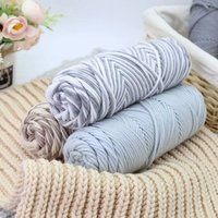 New Multicolor Wholesale Hand Knitting Super Soft Chunky Yarn 8 Ply Milk Cotton Yarn