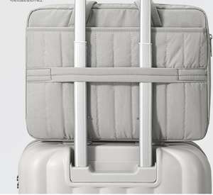 กระเป๋าแล็ปท็อปสำหรับผู้หญิง กระเป๋าเอกสารป้องกันการกระแทกอเนกประสงค์ กระเป๋าคอมพิวเตอร์แบบพกพาทันสมัยเรียบง่าย - Product Image 3