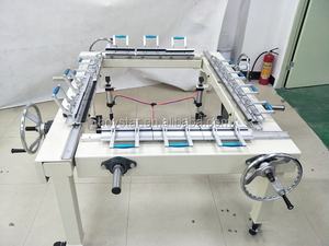 Máquina de esticar tela de seda, tensador de tela de serigrafia, esticador de tela de seda, esticador de tela para moldura de serigrafia - Product Image 5