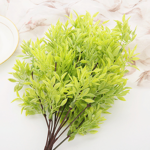 <strong>Artificial</strong> Plant Background Wall Plastic Potted Flower Arrangement Leaves Wedding Road Guide Fake Flower Plant Pepper <strong>Grass</strong> - Product Image 3