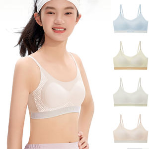 <span class=keywords><strong>Bra</strong></span> Remaja Berkualitas Tinggi Tali Dapat Disesuaikan Tanpa Kawat Bralette Bernapas Tanpa Jahitan untuk Gadis Muda Usia 12-15 Tahun - Product Image 3