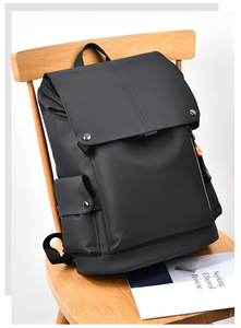 Sac à Dos <span class=keywords><strong>Homme</strong></span> Grande Capacité Tendance en Cuir PU Détachable Imperméable Léger Multifonctionnel pour Voyage, <span class=keywords><strong>Travail</strong></span> et <span class=keywords><strong>Ordinateur</strong></span> Portable - Product Image 6