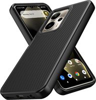 Cricket Outlast 5G 2024/AT & T Motivate Pro 5G noir double couche étui de protection d'écran antichoc robuste