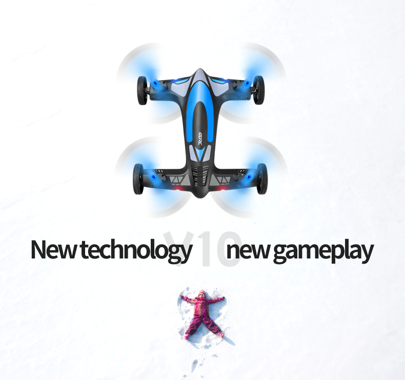 Remote Control Air-Ground Flying Cars Mini Dron 4K Hd Camera Aerial Photography RC Drone Quadcopter Children's Toy Gift