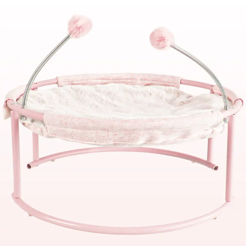 Ademend Kat Zomer Koeling Bed Met Twee Teaser Bal Pak Voor Kitten Elevent Kat Bed