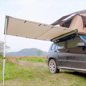 Retráctil camper van 4x4 Sunproof de techo de coche <span class=keywords><strong>fiamma</strong></span> de 270 grados del lado del coche <span class=keywords><strong>toldo</strong></span> tienda con paneles de luz LED - Product Image 1