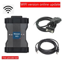 Nueva Versión con Wifi USB para Nissan Consult OBD2 VCI, Programación de Llaves V241 para Inmovilizador Infiniti, Mejor que Consult 3 Plus