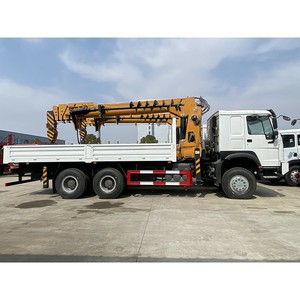 รถบรรทุกติดเครน Howo 6x6 12 ตัน 14 ตัน แบบบูมยืดได้ พร้อมเครื่องยนต์ดีเซล เกียร์ธรรมดา ใหม่ พร้อมหัวเจาะ - Product Image 5