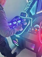 Offre Spéciale : Machine de Jeu Musicale à Monnayeur pour 2 Joueurs, Guitare Rythmique, pour Centre de Jeux d'Arcade