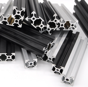 Nhôm Nhà cung cấp tùy chỉnh nhôm đùn Đen t khe aluminio ép đùn 40160 nhôm hồ sơ - Product Image 5