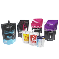 Doypack tiennent la poudre à laver détergent à lessive liquide poche à bec